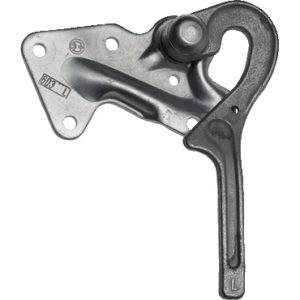 Zamek wahadłowy, lewa, nitowanie