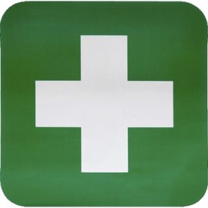 Tabliczka informacyjna, naklejka