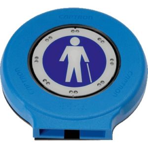 Przełącznik klawiszowy, 24V, człowiek z laską