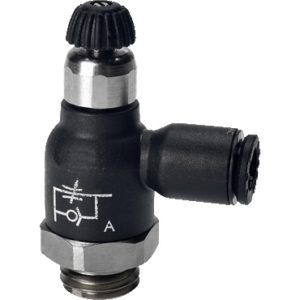 Dławiący zawór zwrotny