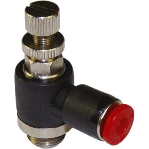 Dławiący zawór zwrotny, odpowietrzenie