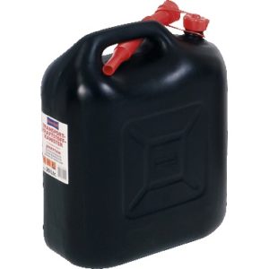 Kanister, 10l, tworzywo sztuczne, czarny