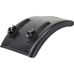 Błotnik ćwierć koła, lewa,prawa, Marka Sauermann, Długość (mm) 1060, Szerokość (mm) 450, Rozpiętość (mm) 950, Promień (mm) 650, ø obejmy (mm) 40-42